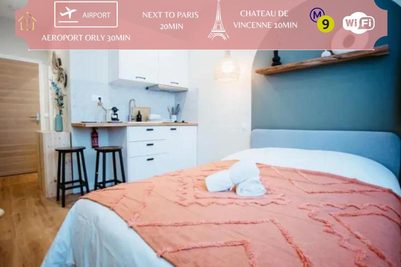 Cosy Appart Hotel Next To Paris Монтрёй Экстерьер фото